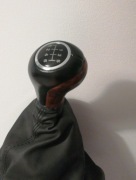 Gałka MERCEDES A klasa W169 180cdi 200cdi 6 biegów SKÓRA DREWNO z mieszkiem