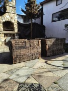 Drewniane donice ogrodowe