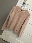 Miękki i miły sweterek xs pudrowy róż Mohito 