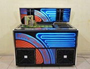 SZAFA GRAJĄCA JUKE BOX NA WINYLE SPRAWNA żetony