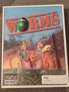 WORMS stara zabytkowa gra na komputer amiga