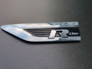 Emblemat na Błotnik R-Line Tiguan LEWY 5NA853688A