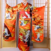 Kimono z bocianami (Japonia)