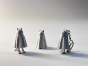 Brelok Kot-Duch 3D Druk