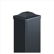 Słup stalowy ocynk. SB do bram ,furtek i segmentów.100x100x3mm wys.h= 1400 