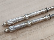 BAROKOWE SREBRZONE WIDELCE DO ZAKĄSEK 