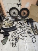 Honda XR 600 części koło lagi linka połki amor błotnik oś