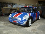 Stare Bburago Mini Cooper bez pudła 1:24