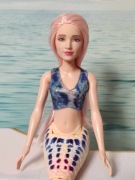 Lalka Barbie Syrenka Caspia siostra Ariel