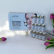 SADOER VC Niacynamid Zestaw do twarzy rozjaśnia i nawilża 12x3ml