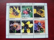 Angola 2000 MNH Fauna Owady Pszczoły