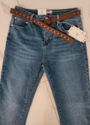 Spodnie jeansowe M'SARA  rozszerzane nogawki 44/2xl