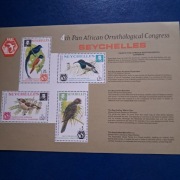 Seszele  1976  ptaki blok  czysty 