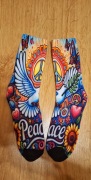 Piękne skarpety, socks hipisowskie,  woodstock, flower power