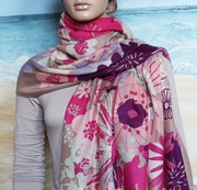 Powder**Duża Chusta**Ładne Kolory Pink Purple**182