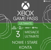 SUBSKRYPCJA XBOX GAME PASS ULTIMATE 90 DNI - 3 MIESIĄCE