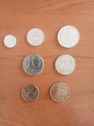 Monety z PRLu - 7 szt.