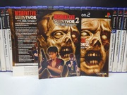 Resident Evil Survivor 2 Code Veronica OKŁADKA KSIĄŻECZKA PS2