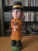 Grzybiarz rzeźba drewniana