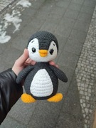 Pingwin na szydełku 