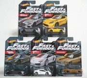 HOT WHEELS 2020 Fast & Furious komplet 5szt
