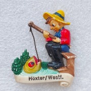 Odznaka lub broszka Höxter/Westf z Niemiec Zachodnich. 1950-60