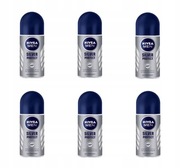 NIVEA MEN Silver Protect Antyperspirant męski w kulce pod pachy 50ml x 6szt