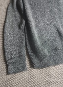 Sweter Vero Moda szary z połyskiem XS