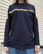 Bluza męska point zero granatowa z żółtym L