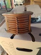 Drewniane korkowe podstawki