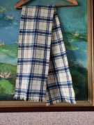 szalik vintage damski męski wełna angora ciepły modny wełniany