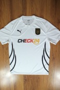 T-shirt Puma r. L biały Deutschland kr rękaw poliestrowy