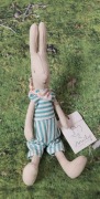 Królik Mini Bunny Adam w paski marynistyczny  wiosna wielkanoc MAILEG 