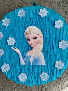 Piniata elsa kraina lodu Frozen ze śnieżynkami 