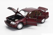 Mercedes W202 C200 Almandine Red - Norev 1:18 LTD750