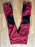 SPODNIE LUNDHAGS 38 czerwone , czarny strecz 76-80 pas