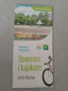 Rowerem i kajakiem przez Olsztyn mapa 