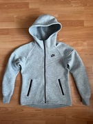 Nike Tech Fleece Windrunner Hoodie Szara Bluza