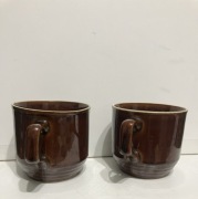 filizanki ceramiczne dwie dla zakochanych MI MIROSTOWICE  prl, 330ml duze