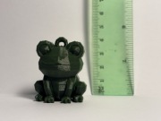 Żabka brelok 3D | geometryczny design | druk 3D handmade