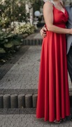 Suknia Elizabeth Colection czerwona maxi 36