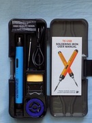 LUTOWNICA  BEZPRZEWODOWA  (420 sC) USB + ZESTAW DO LUTOWANIA-KPL W KASECIE