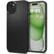 ORYGINALNE ETUI SPIGEN THIN FIT na IPHONE 15 PLUS CZARNY