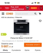 Agd Miele różne modele z twin dosem  półroczna rok gwarancji
