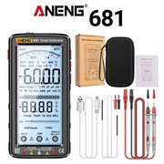 ANENG 681 Black smart Multimetr - Cyfrowy Miernik z 5-calowym ekranem