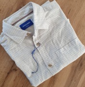 Koszula Jack & Jones, 100% bawełna, rozmiar M, kołnierzyk 40 cm NOWA