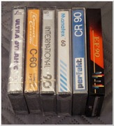 Zestaw zafoliowanych kaset magnetofonowych -3