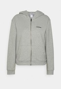 Calvin Klein nowa szara damska bluza z kapturem full zip hoodie rozm S