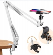 TARION Ramię Przegubowe Smartfona Metalowa Głowica Regulowany Zacisk