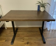 Biurko loft drewno dębowe